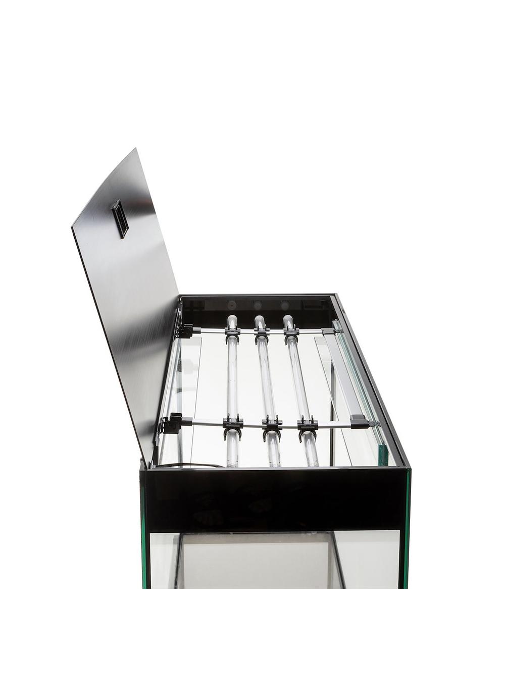 AQUAEL ZESTAW GLOSSY ST 120 D&N CZARNY + SZAFKA GLOSSY