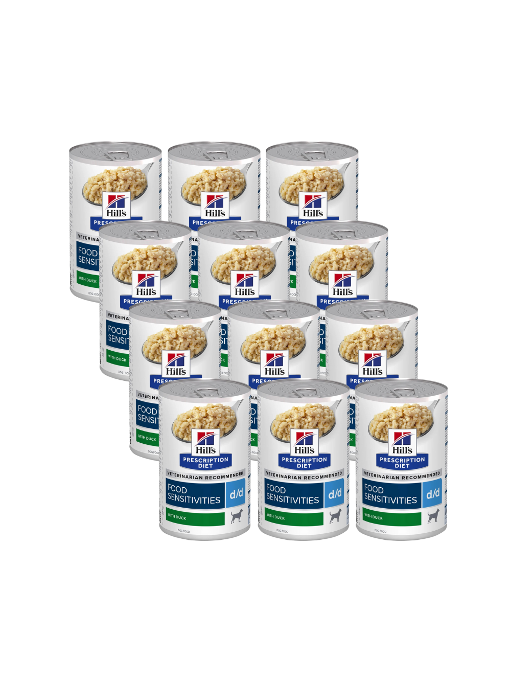 HILL'S PD Prescription Diet Canine d/d Kaczka (Duck) 12x370g