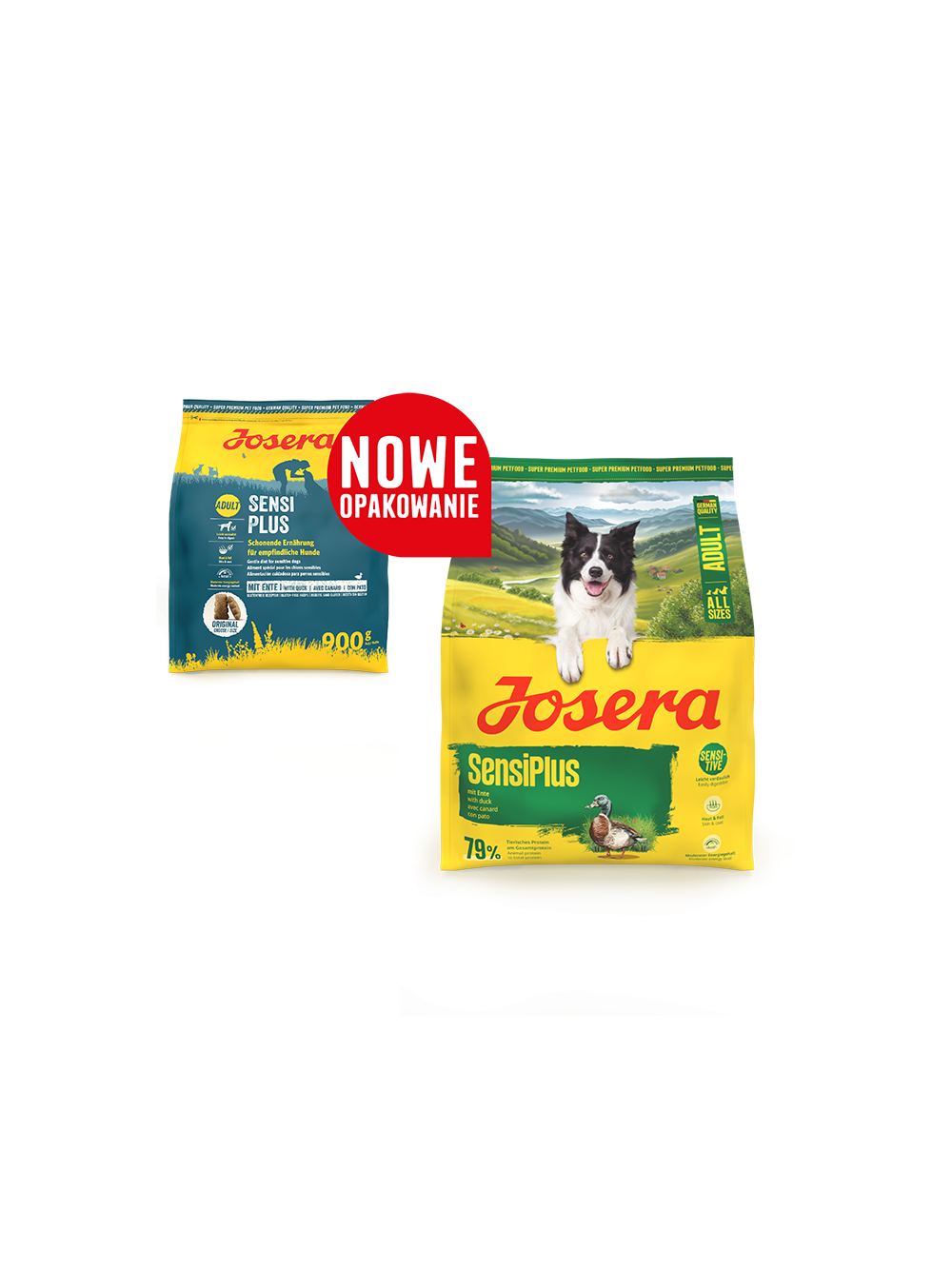 JOSERA A/S Adult SensiPlus 900g