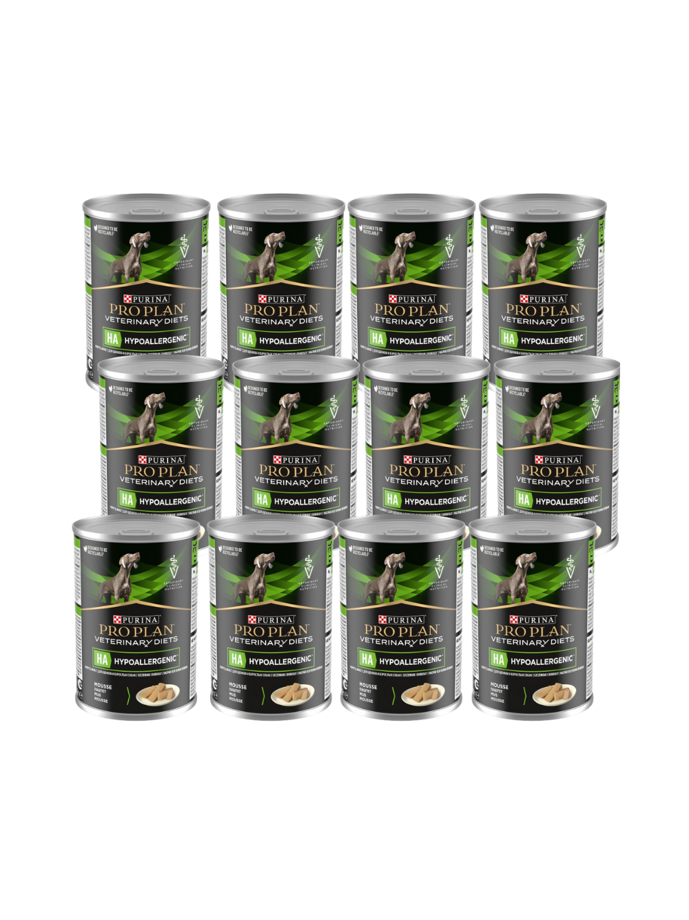 PRO PLAN Veterinary Diets HA Hypoallergenic Karma mokra dla psa mus 12x400g