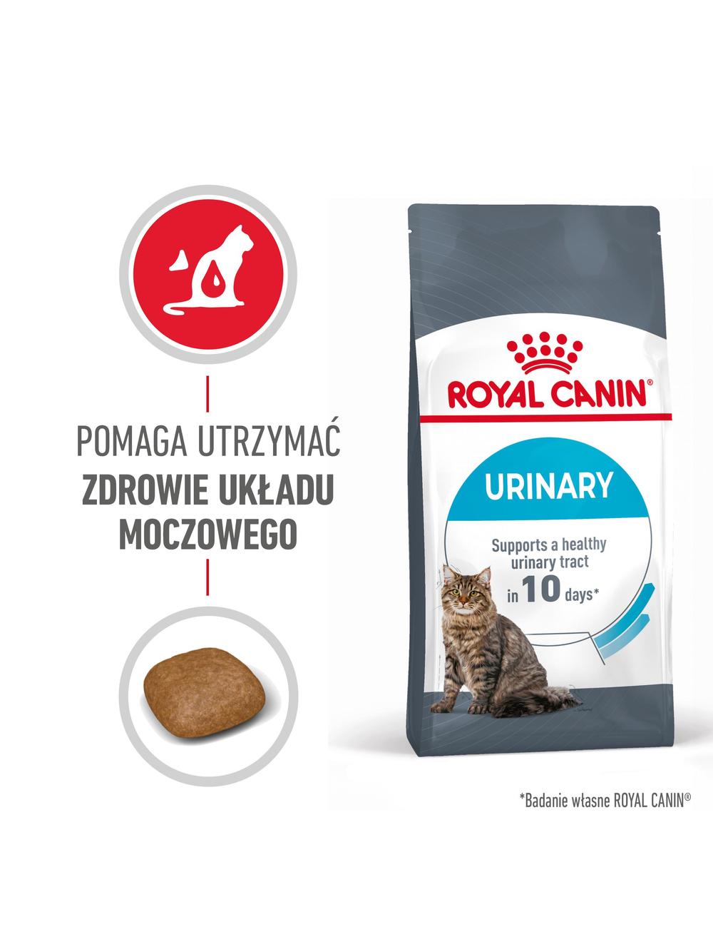 ROYAL CANIN  Urinary Care 10kg karma sucha dla kotów dorosłych, ochrona dolnych dróg moczowych + Piłka dla kota GRATIS!