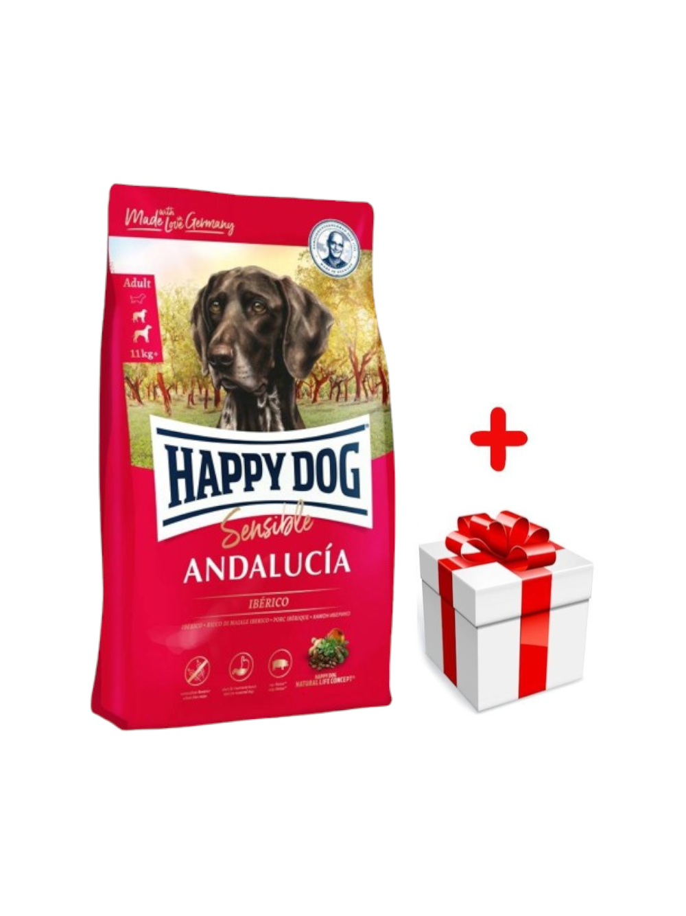 Happy Dog Supreme Andalucia 11kg + niespodzianka dla psa GRATIS!