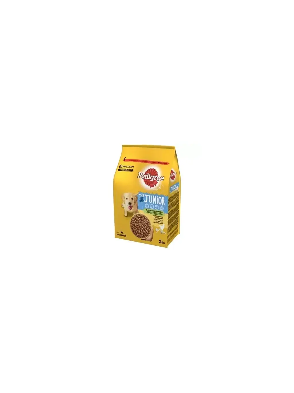 PEDIGREE Junior sucha karma dla psa z drobiem i warzywami 2,6kg