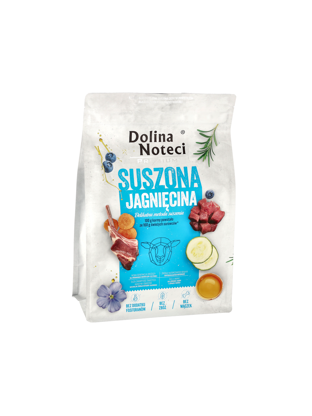 DOLINA NOTECI Premium Jagnięcina- karma suszona dla psa 3kg