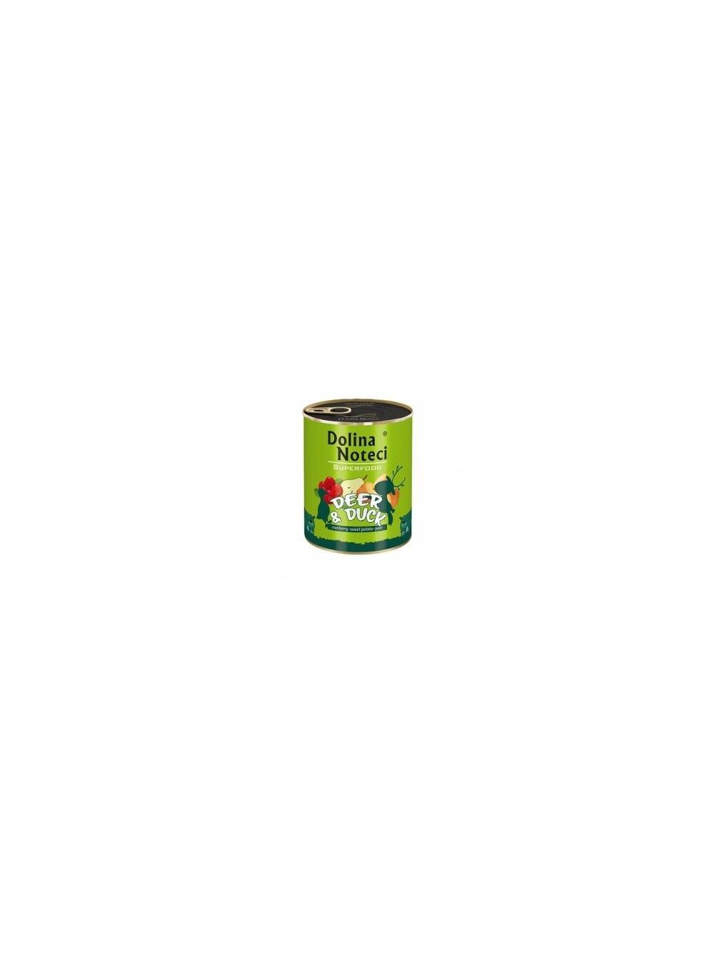 DOLINA NOTECI PREMIUM SUPERFOOD jeleń i kaczka 6x800g