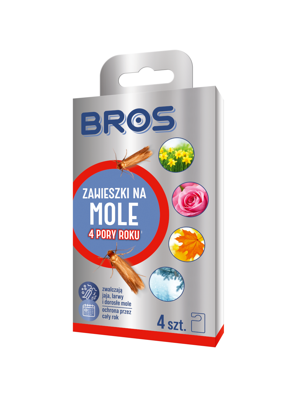 BROS – Zawieszka na mole 4 pory roku (4szt.)