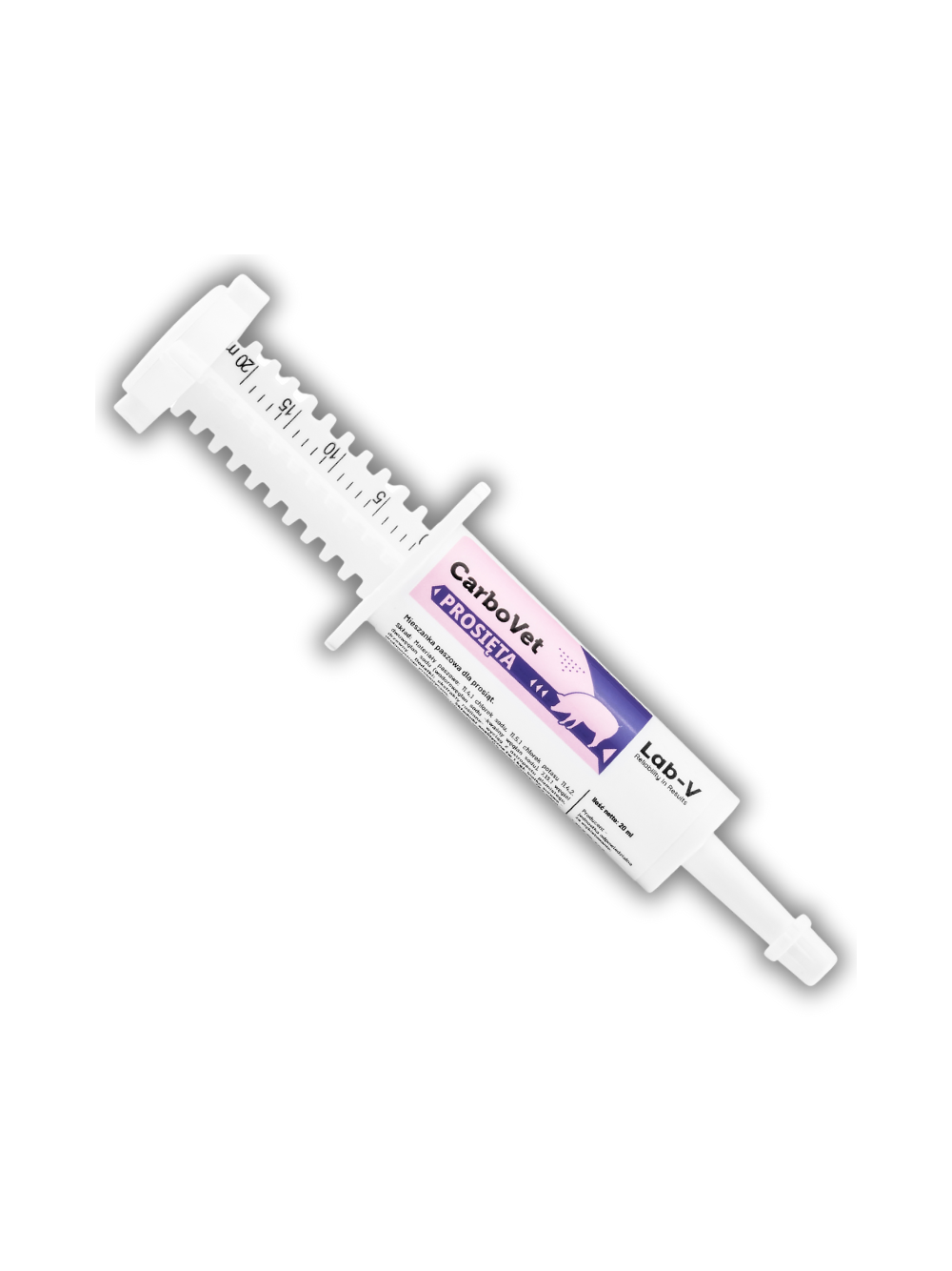 Lab-v CarboVet Prosięta - Preparat stosowany do eliminacji toksyn dla prosiąt 20 ml