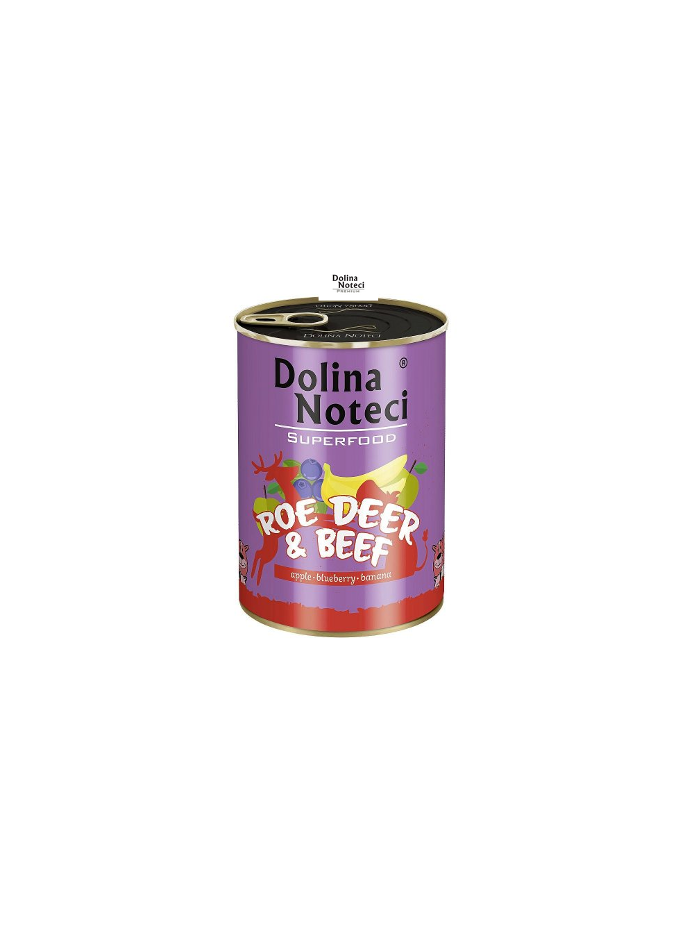DOLINA NOTECI PREMIUM SUPERFOOD sarna i wołowina 400g