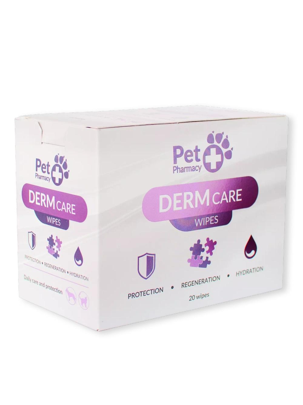 VETFOOD Derm Wipes chusteczki 20 szt.