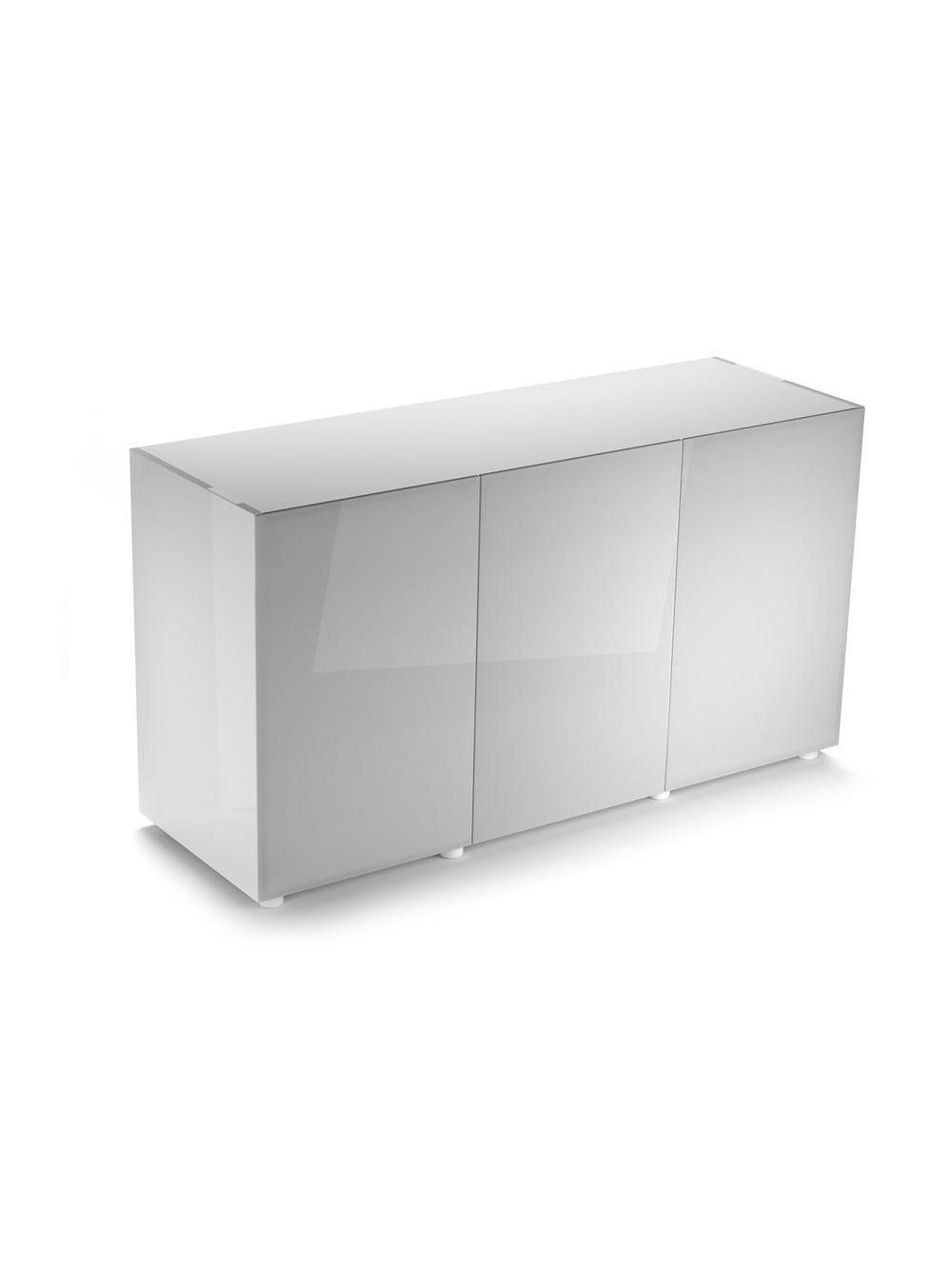AQUAEL ZESTAW GLOSSY ST 150 D&N BIAŁY + SZAFKA