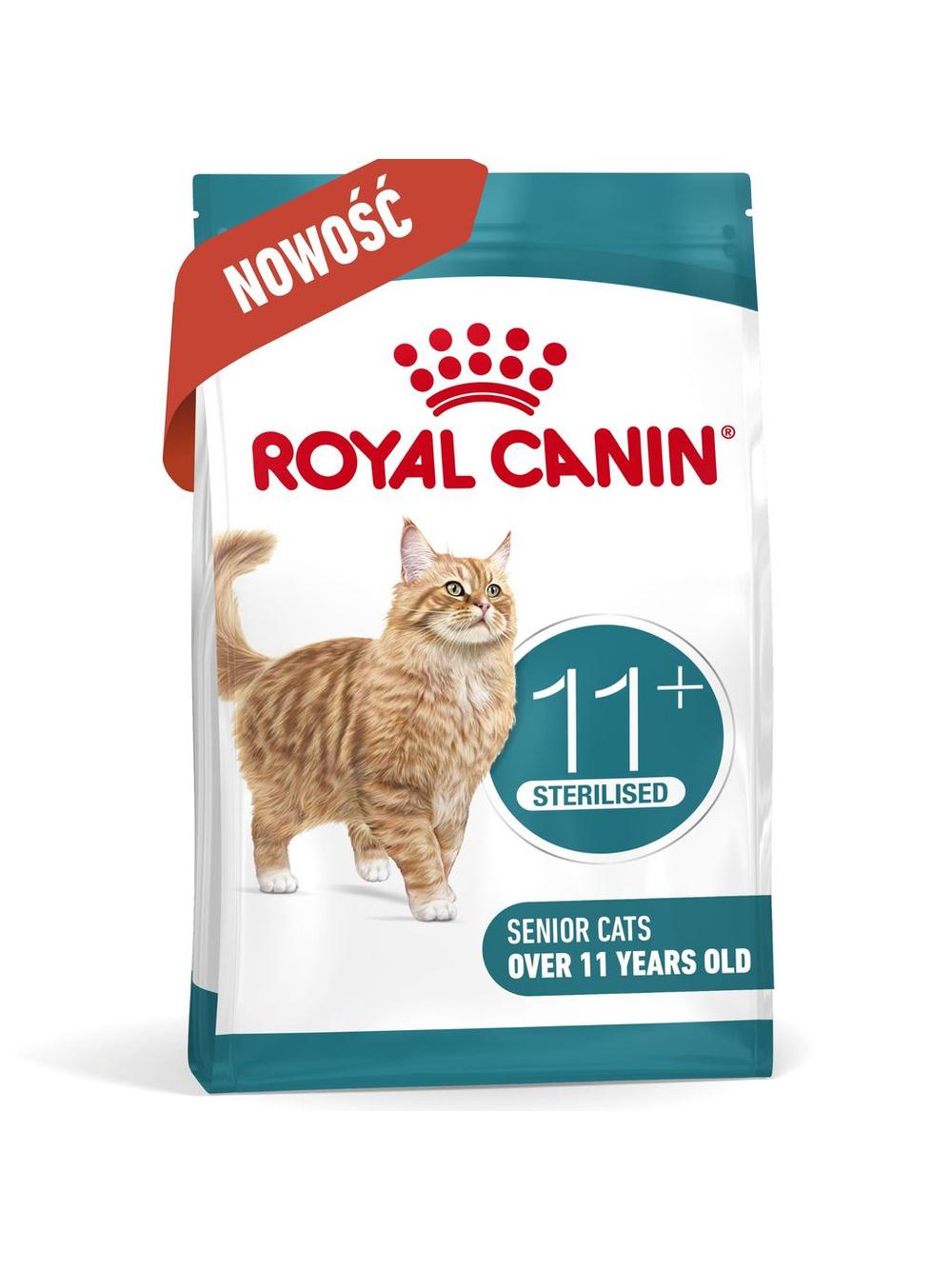 ROYAL CANIN Ageing Sterilised 11+ 4kg karma sucha dla kotów dojrzałych po 11 roku życia, sterylizowanych