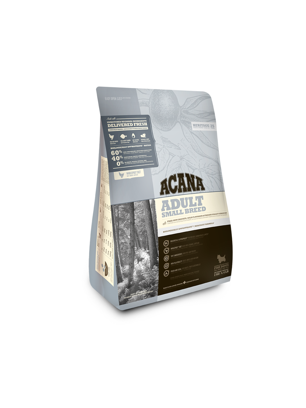 ACANA  Adult Small Breed 2 kg + niespodzianka dla psa GRATIS!