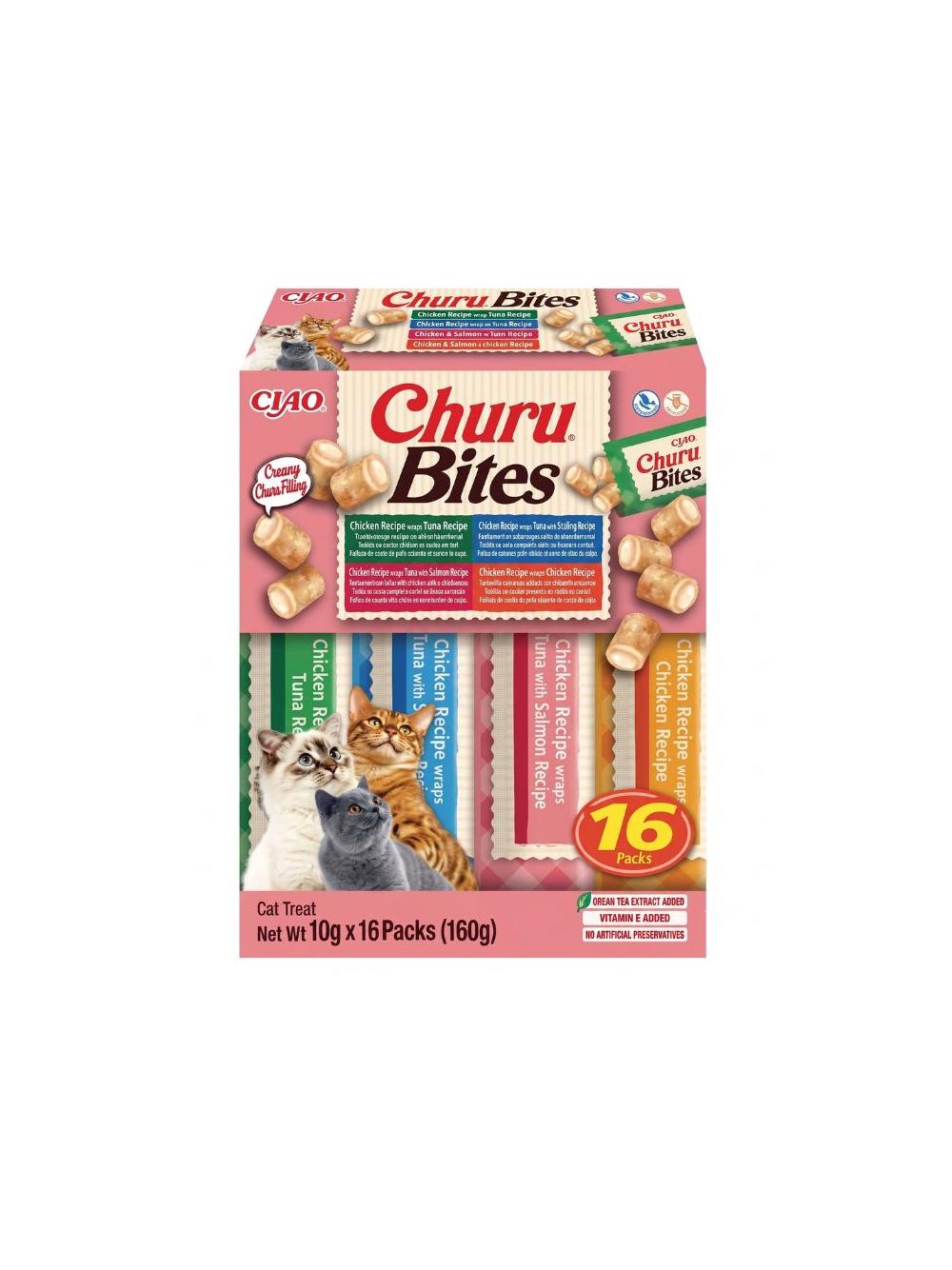 Inaba Cat Churu BITES Chicken Variety 16x10g (160g)