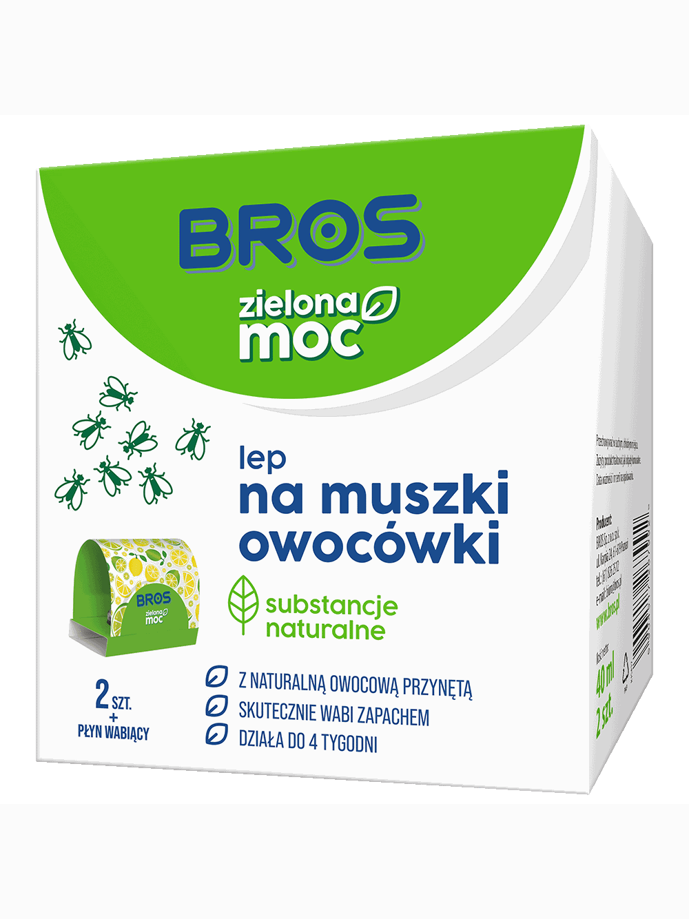 BROS – Zielona Moc Lep na muszki owocówki