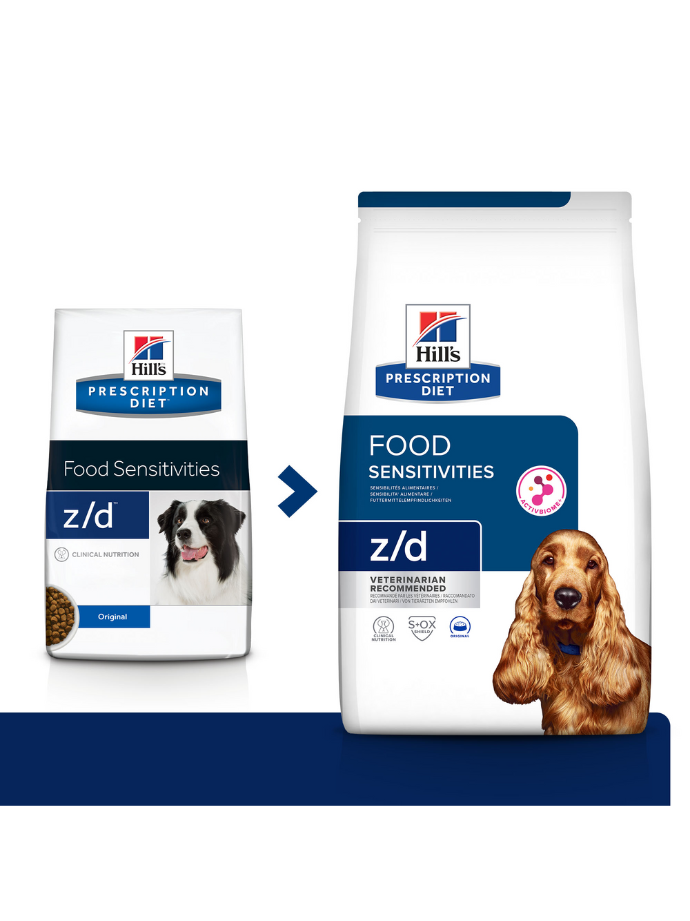 HILL'S PD Prescription Diet Canine z/d Food Sensitivities 9,6kg/Opakowanie uszkodzone (7351,7354,9525)