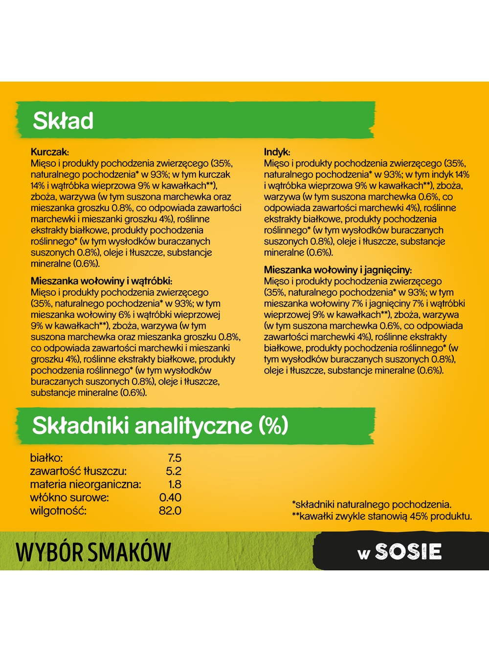 PEDIGREE Adult saszetka 12x100 g - Wybór Smaków z Warzywami w Sosie - mokra karma pełnoporcjowa dla dorosłych psów (kawałki bogate w kurczaka, kawałki bogate w mieszankę wołowiny i wątróbki, kawałki bogate w indyka)