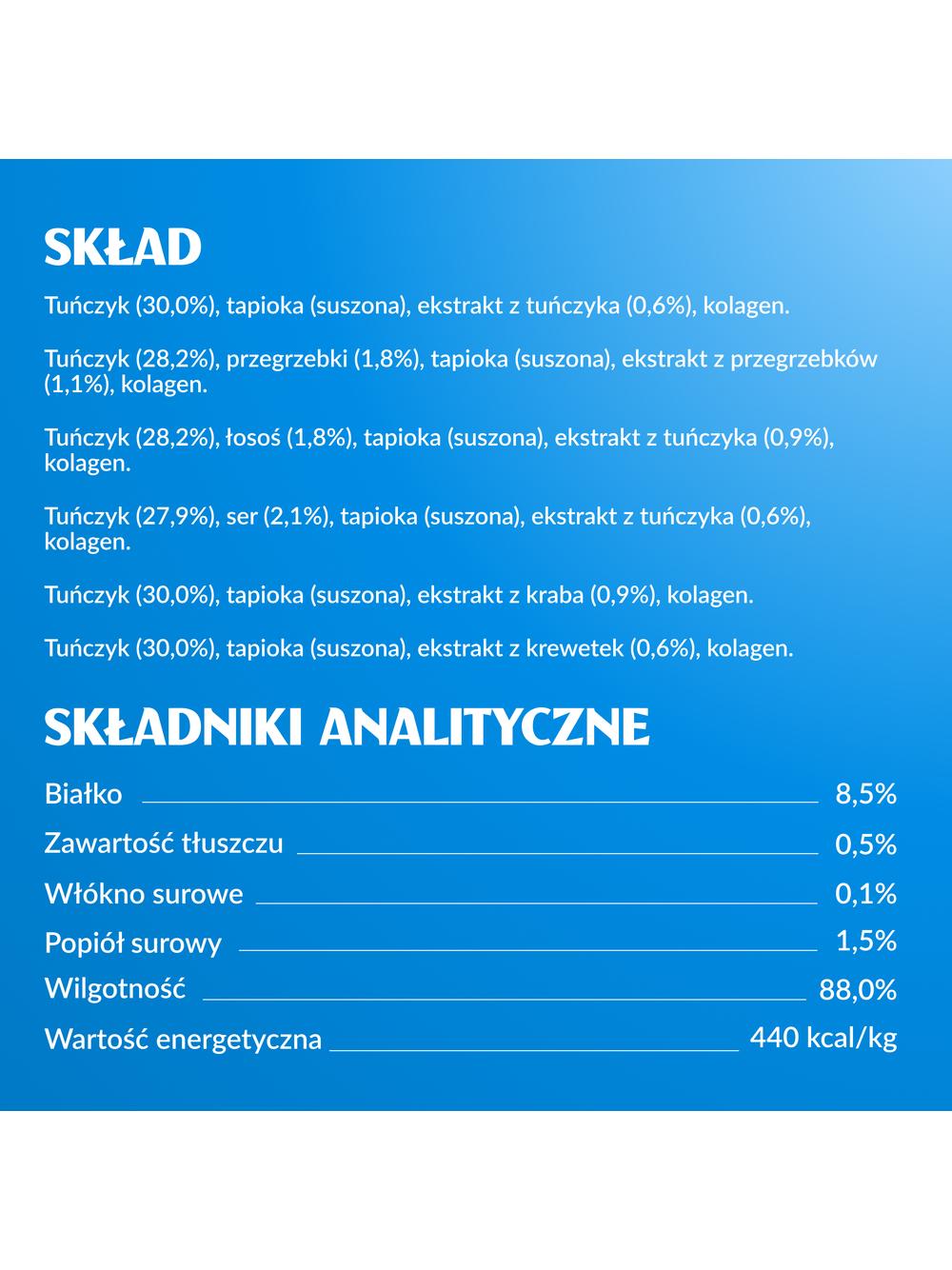 INABA Churu dla kota - mix z tuńczykiem 80x14g
