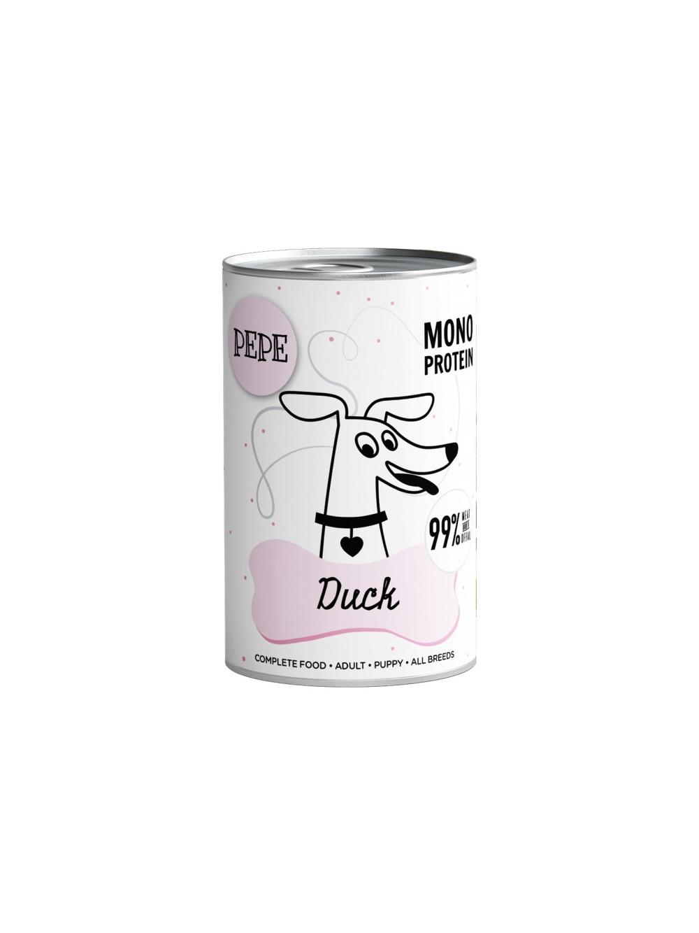 PEPE MONO PROTEIN Duck (kaczka) 6x400g