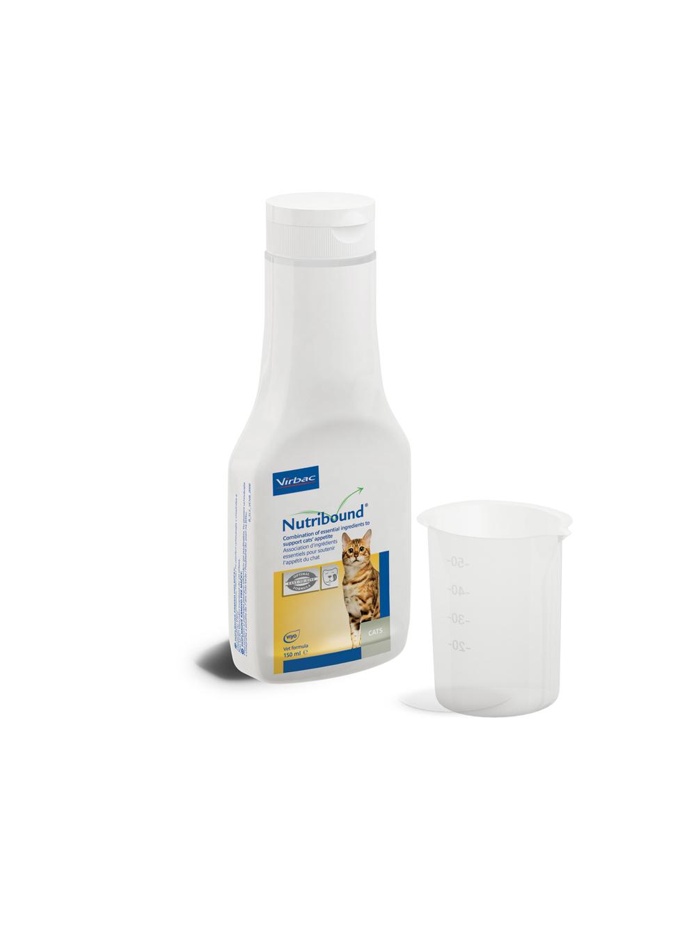 VIRBAC Nutribound Roztwór doustny dla kotów w czasie rekonwalescencji 3x150 ml-nowa wersja