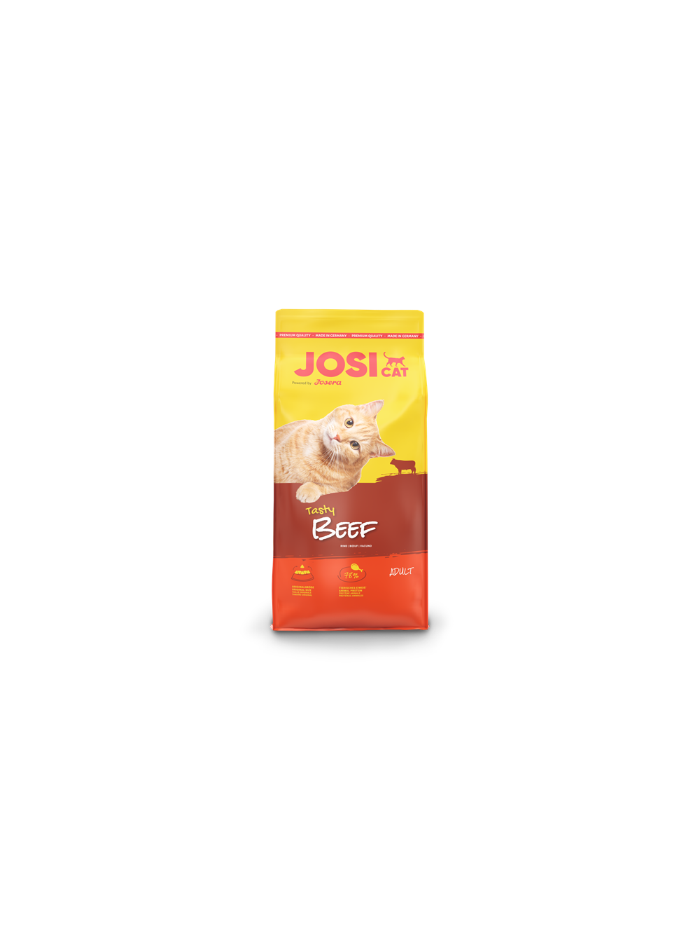 JOSERA JosiCat Tasty Beef 10kg + niespodzianka dla kota GRATIS!
