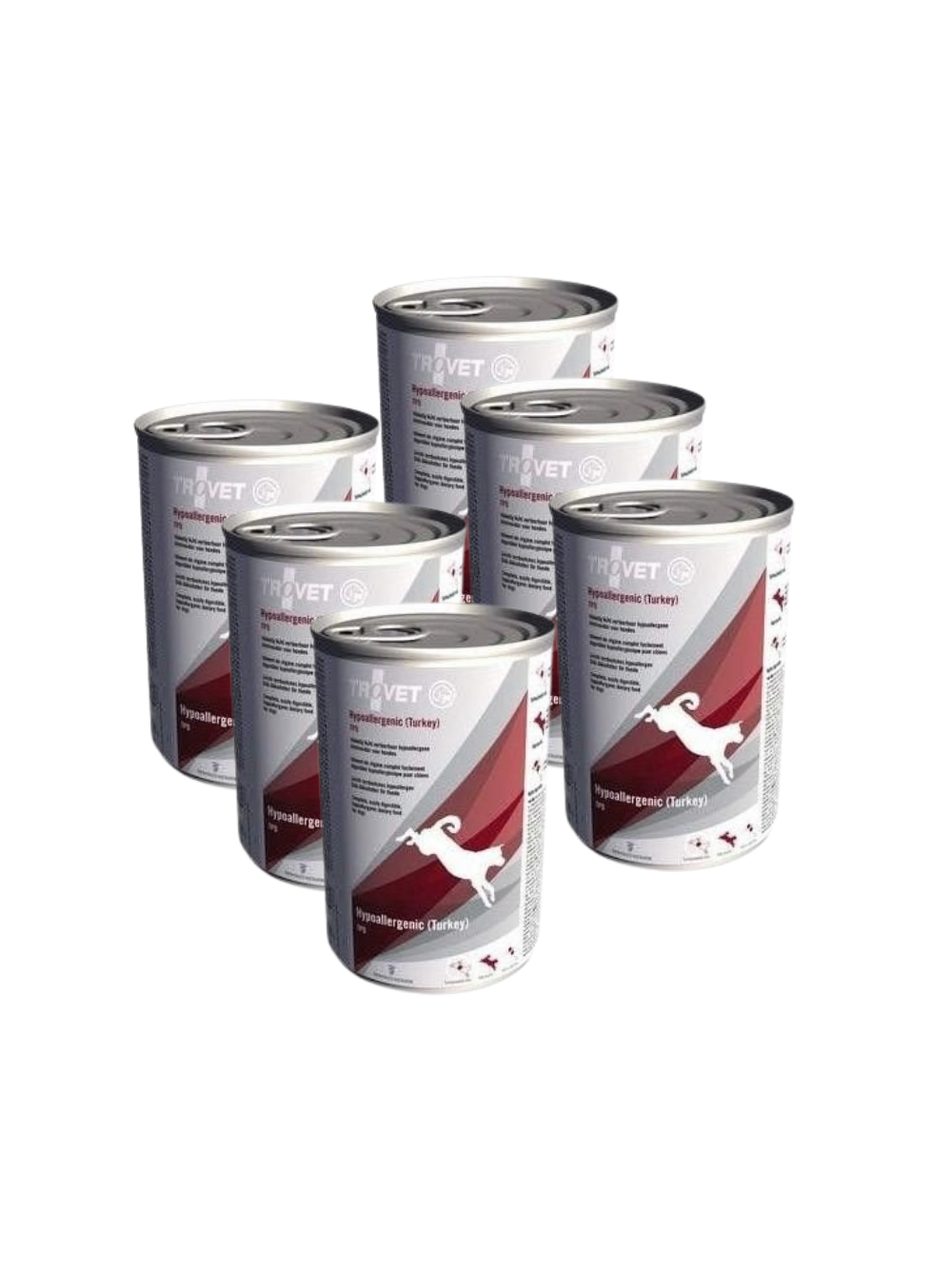TROVET TPD Hypoallergenic - Turkey (dla psa) 6x400g - puszka