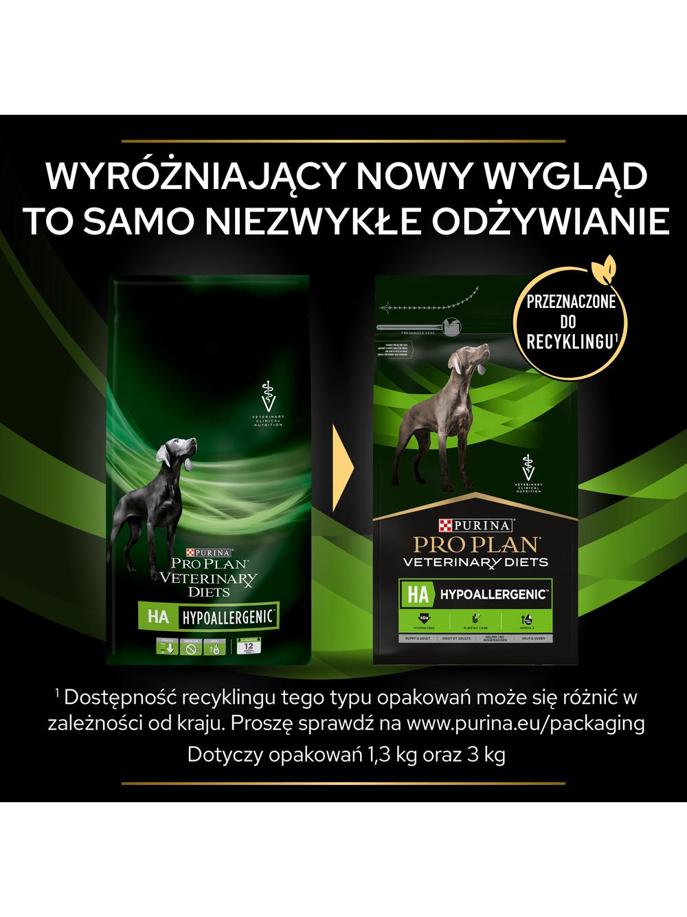 PRO PLAN Veterinary Diets  HA Hypoallergenic Karma sucha dla psa 2x7kg
