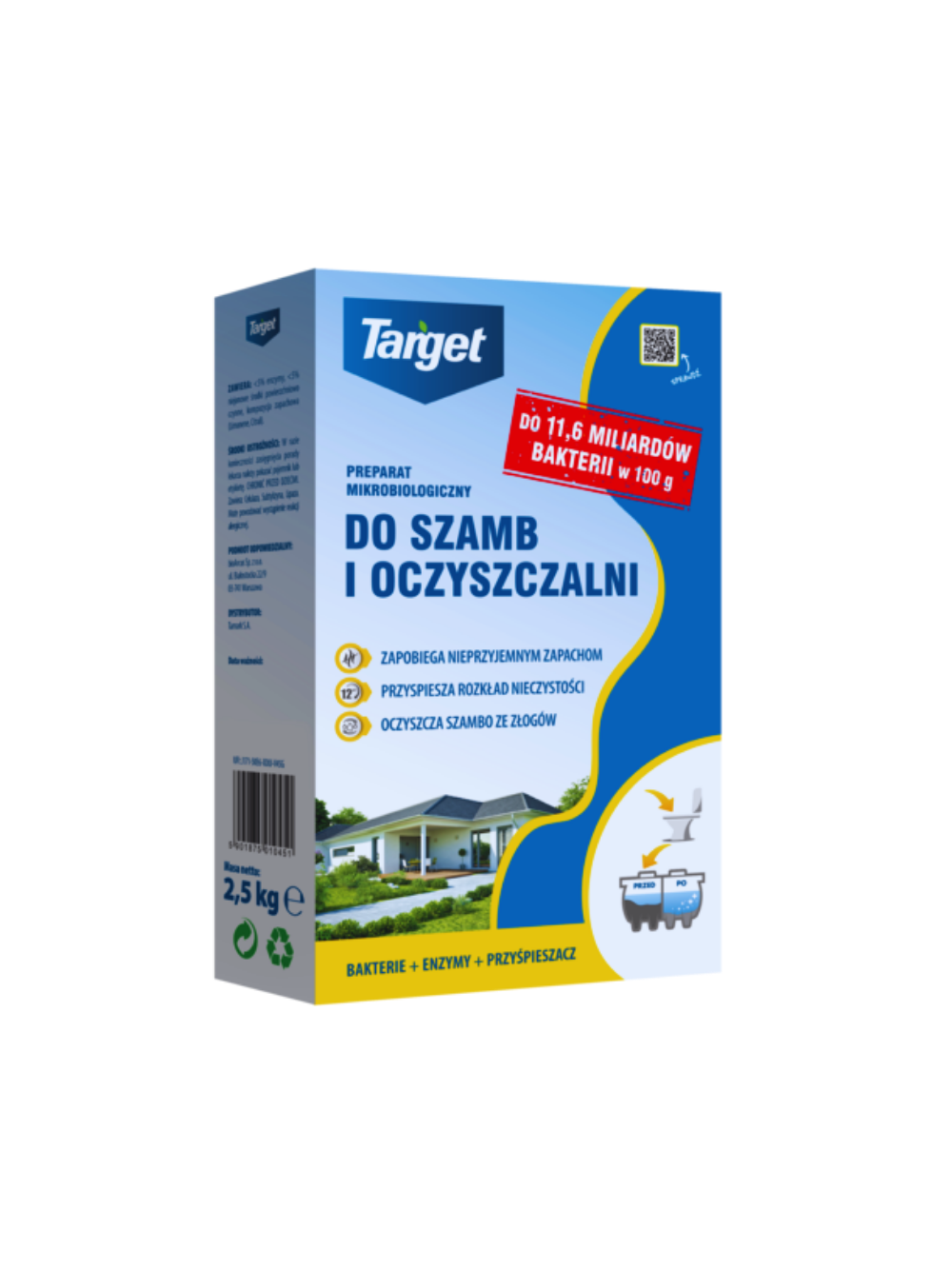 PREPARAT - DO SZAMB,OCZYSZCZALNI 2,5 KG