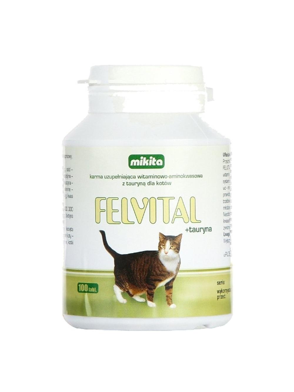 MIKITA Felvital + tauryna 100 tab.