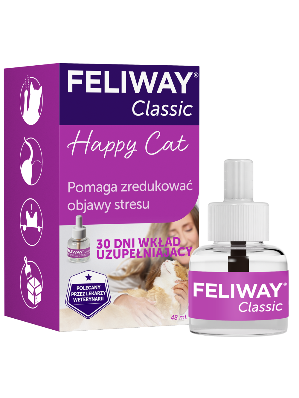 CEVA Feliway Wkład Dyfuzora 30 dniowy - 48ml
