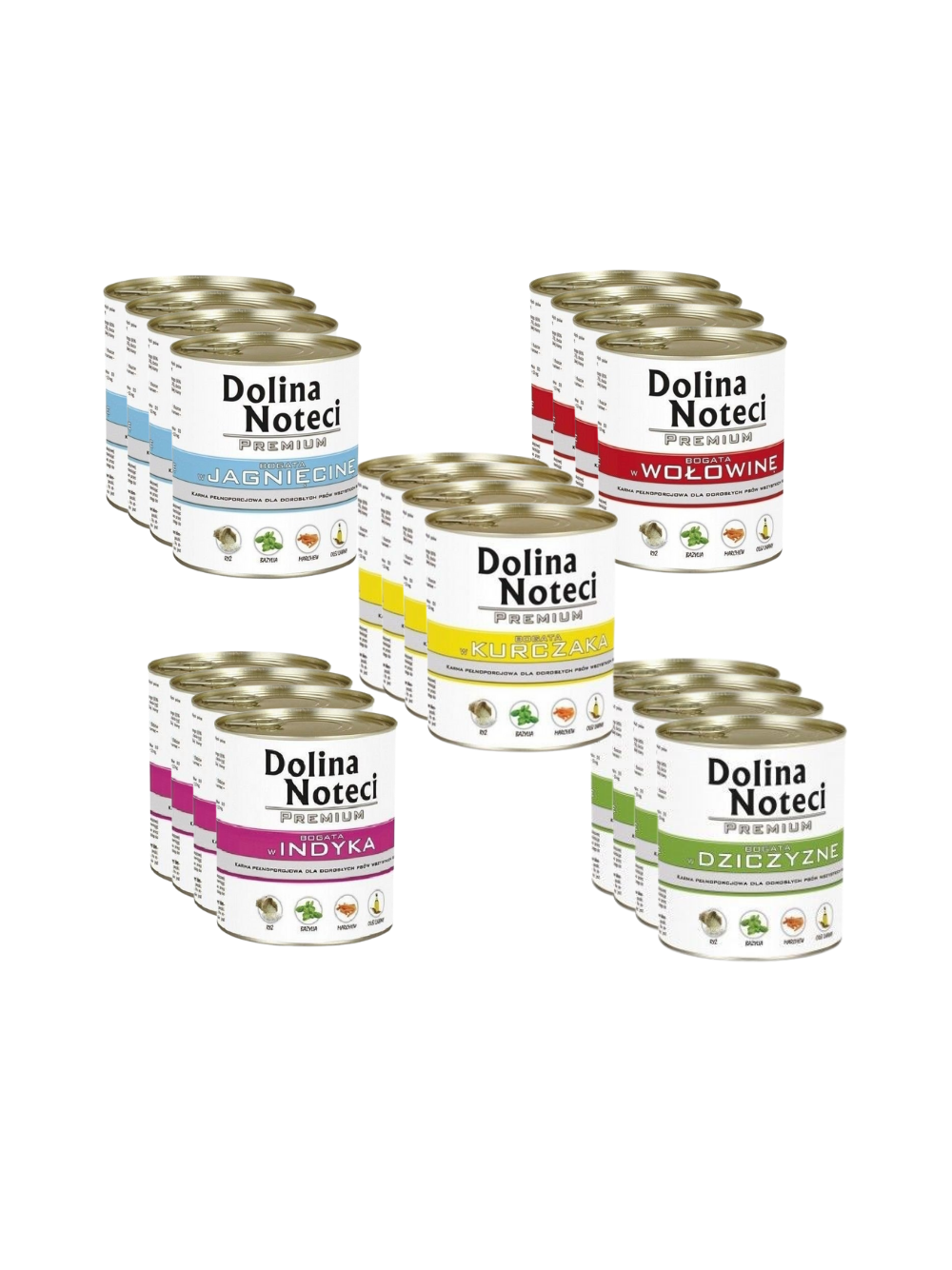 Dolina Noteci PREMIUM MIX Smaków 20 x 800g