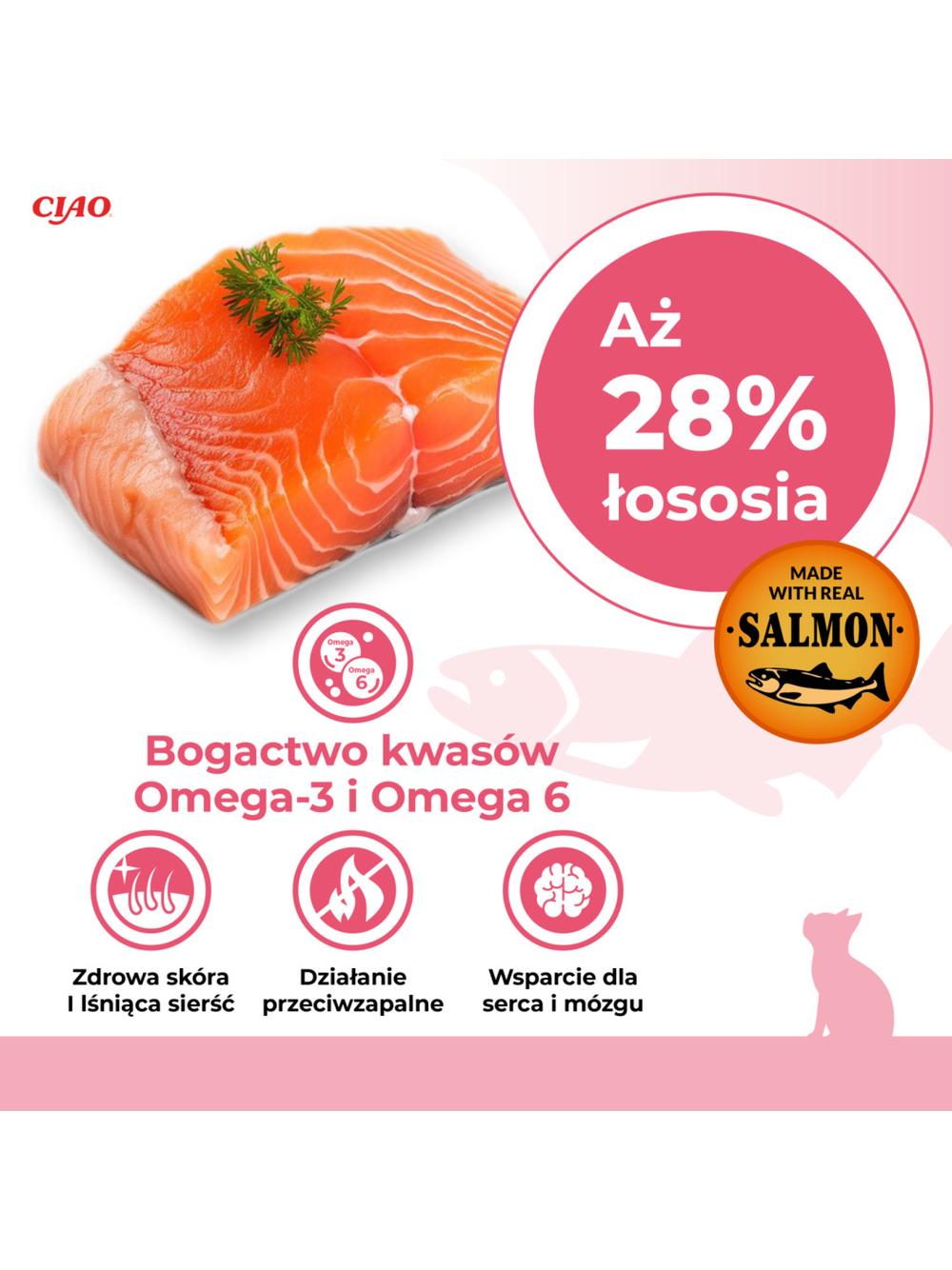 INABA CAT CHURU Salmon With Chicken 4x14g