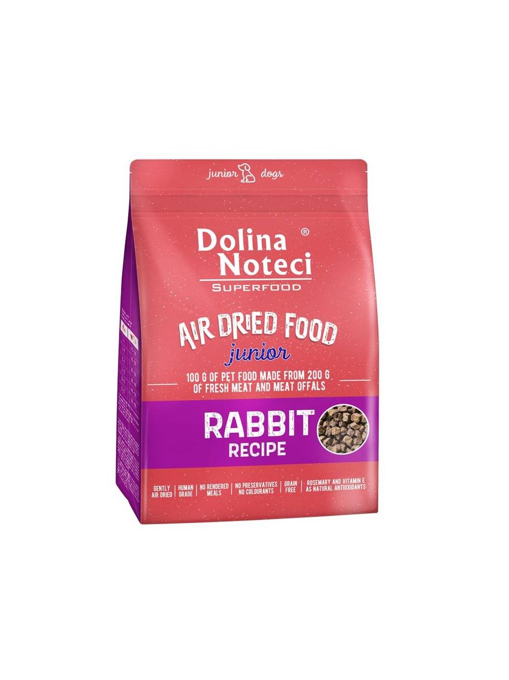 DOLINA NOTECI Superfood Junior Danie z królika- karma suszona dla psa 5kg