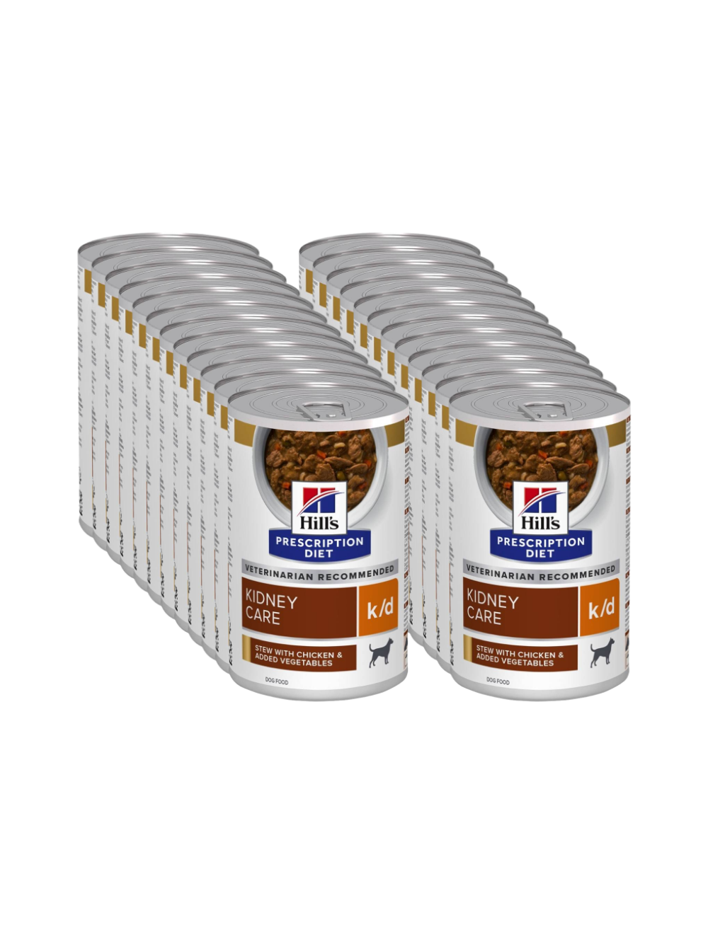 HILL'S PD Prescription Diet Canine k/d kurczak (gulasz) 24x354g- puszka