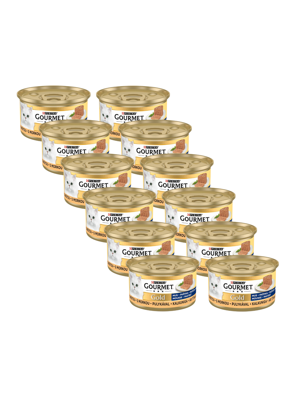 Purina Gourmet Gold mus z indykiem 12x85g