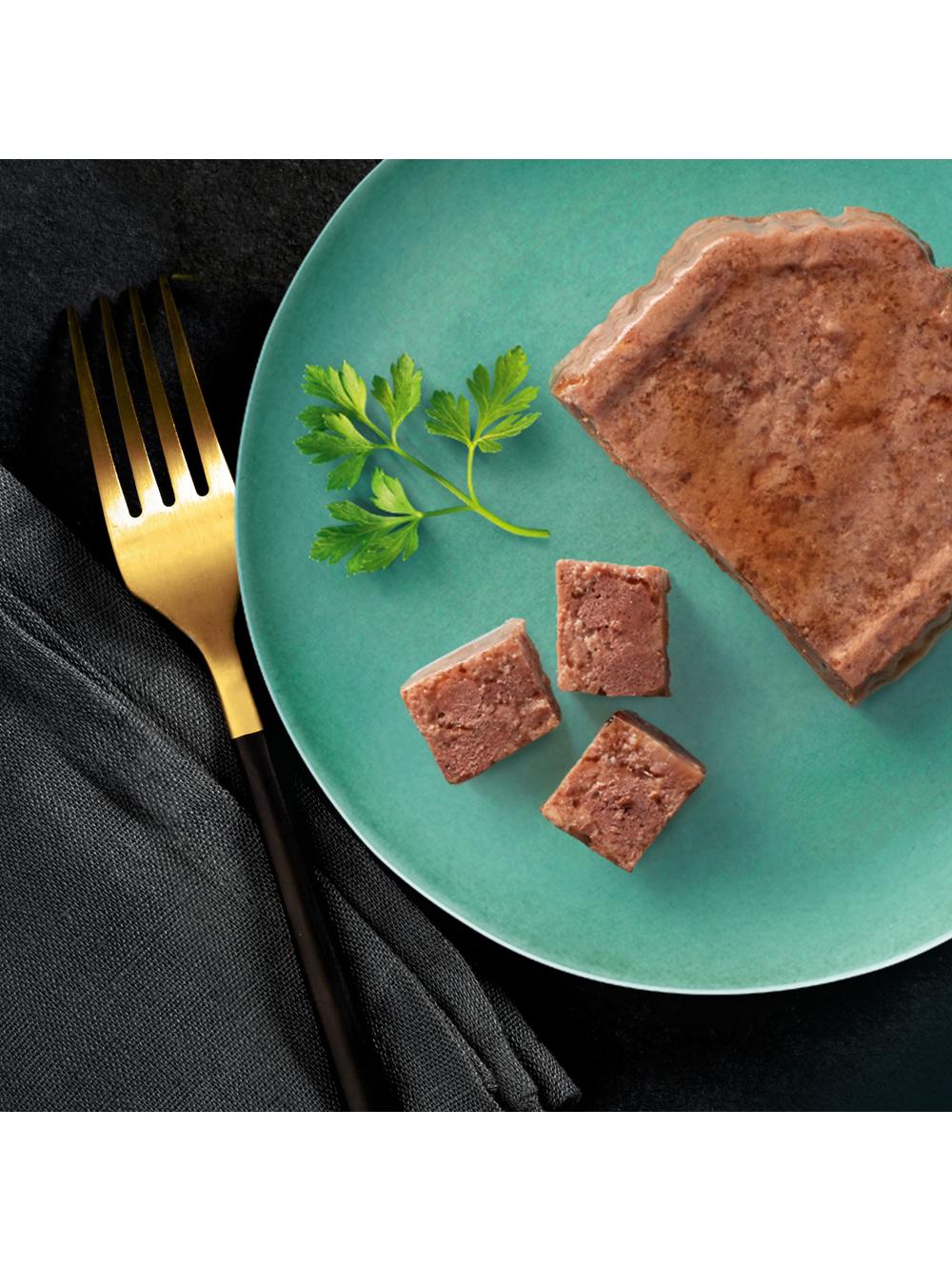 SHEBA Classics tacka 22x85 g – mokra karma pełnoporcjowa dla dorosłych kotów, z wołowiną, w terynie