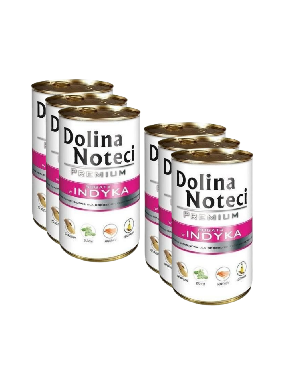 Dolina Noteci PREMIUM bogata w indyka 6 x 400g