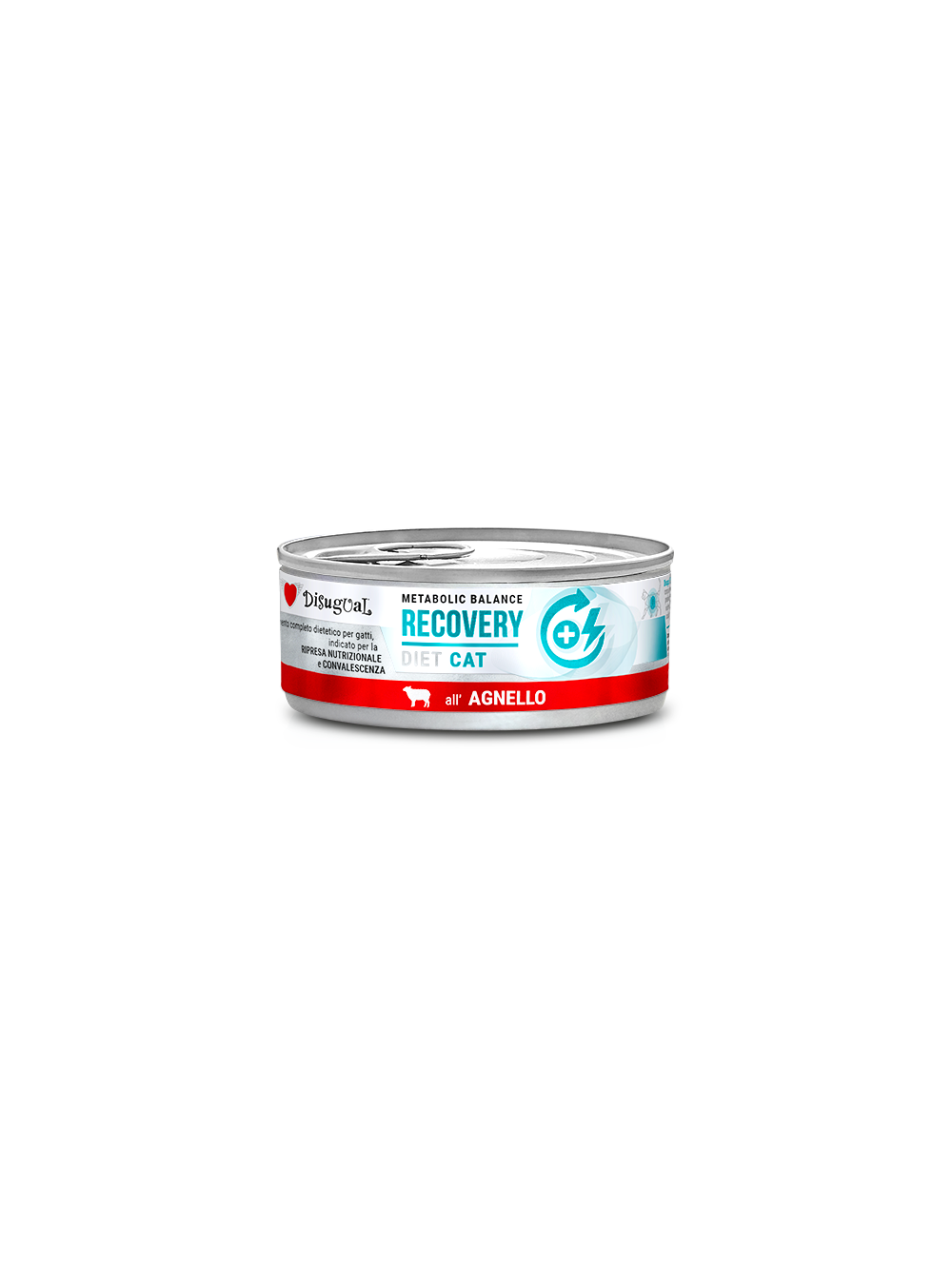 Disugual Karma mokra dla kota Weterynaryjna RECOVERY Jagnięcina (dorosły) 12x85g