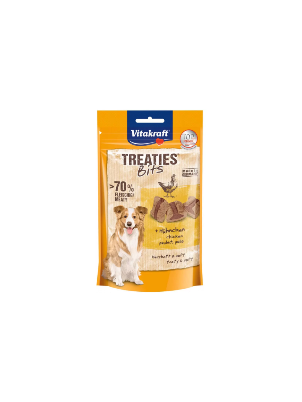 Vitakraft Treaties Bits kurczak 120g przysmak dla psa