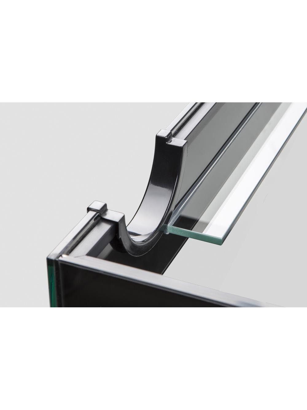 AQUAEL Zestaw akwariowy GLOSSY ST 150 D&N - czarny