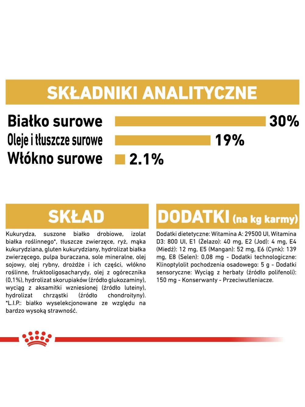 ROYAL CANIN Poodle Adult 1,5kg karma sucha dla psów dorosłych rasy pudel miniaturowy/ opakowanie uszkodzone (7157)!!!!
