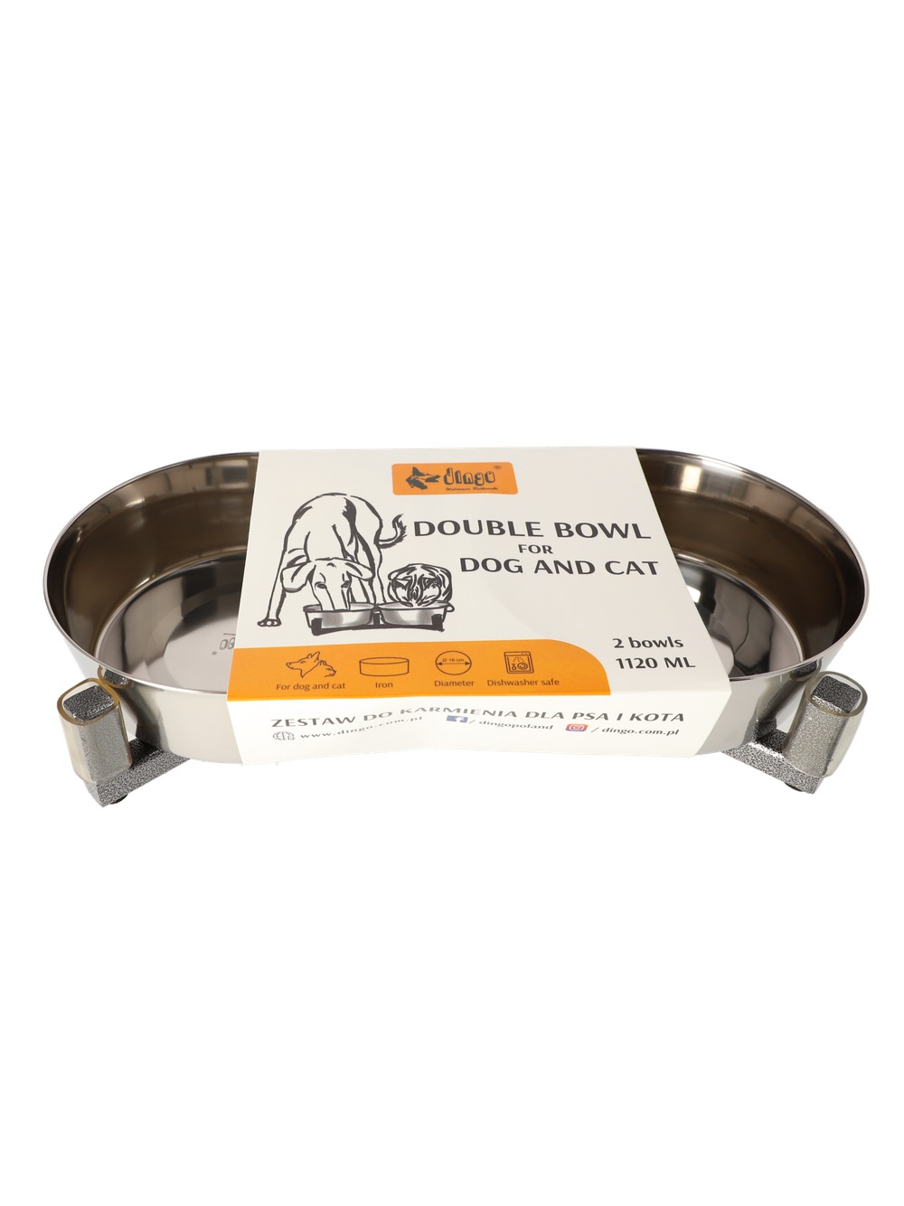 DINGO-zestaw do karmienia -2x1120 ml