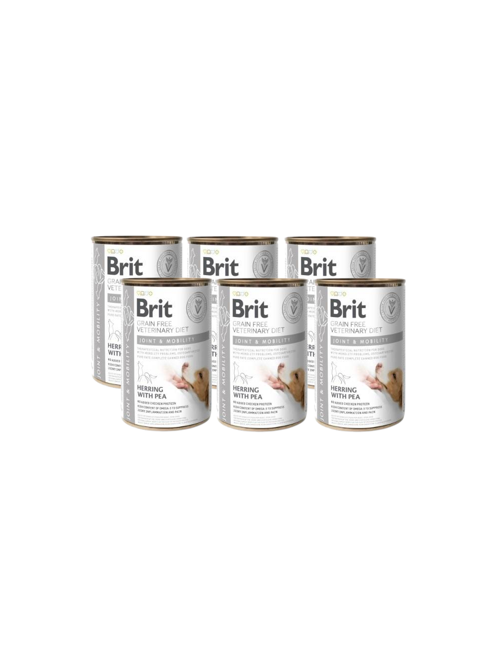 BRIT GF Veterinary Diets Dog Joint &Mobility 6x400g-karma mokra dla psa