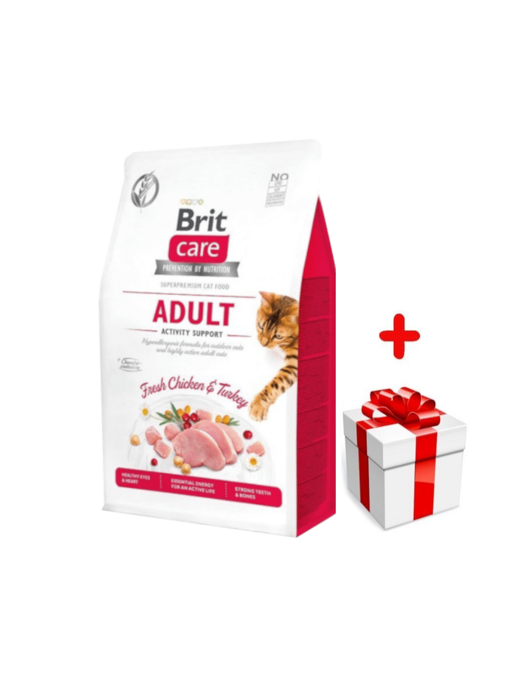 BRIT Care Cat  Grain-Free Activity Support 2kg + niespodzianka dla kota GRATIS!