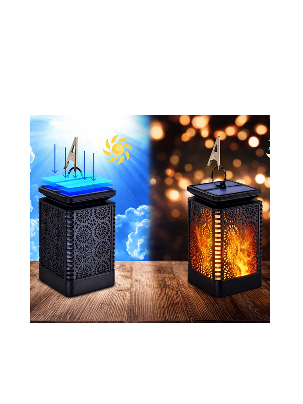 Lampion ozdobny LED