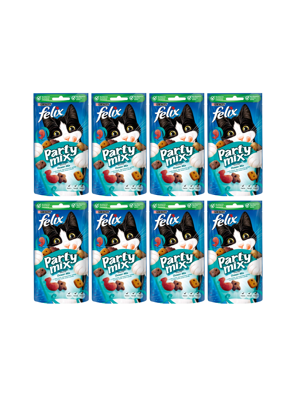 Felix Party Mix Ocean 8x60g