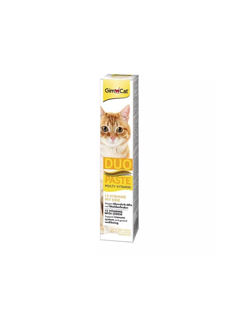 GIMBORN Gim Cat Pasta Multi-Vitamin Duo z serem 50g
