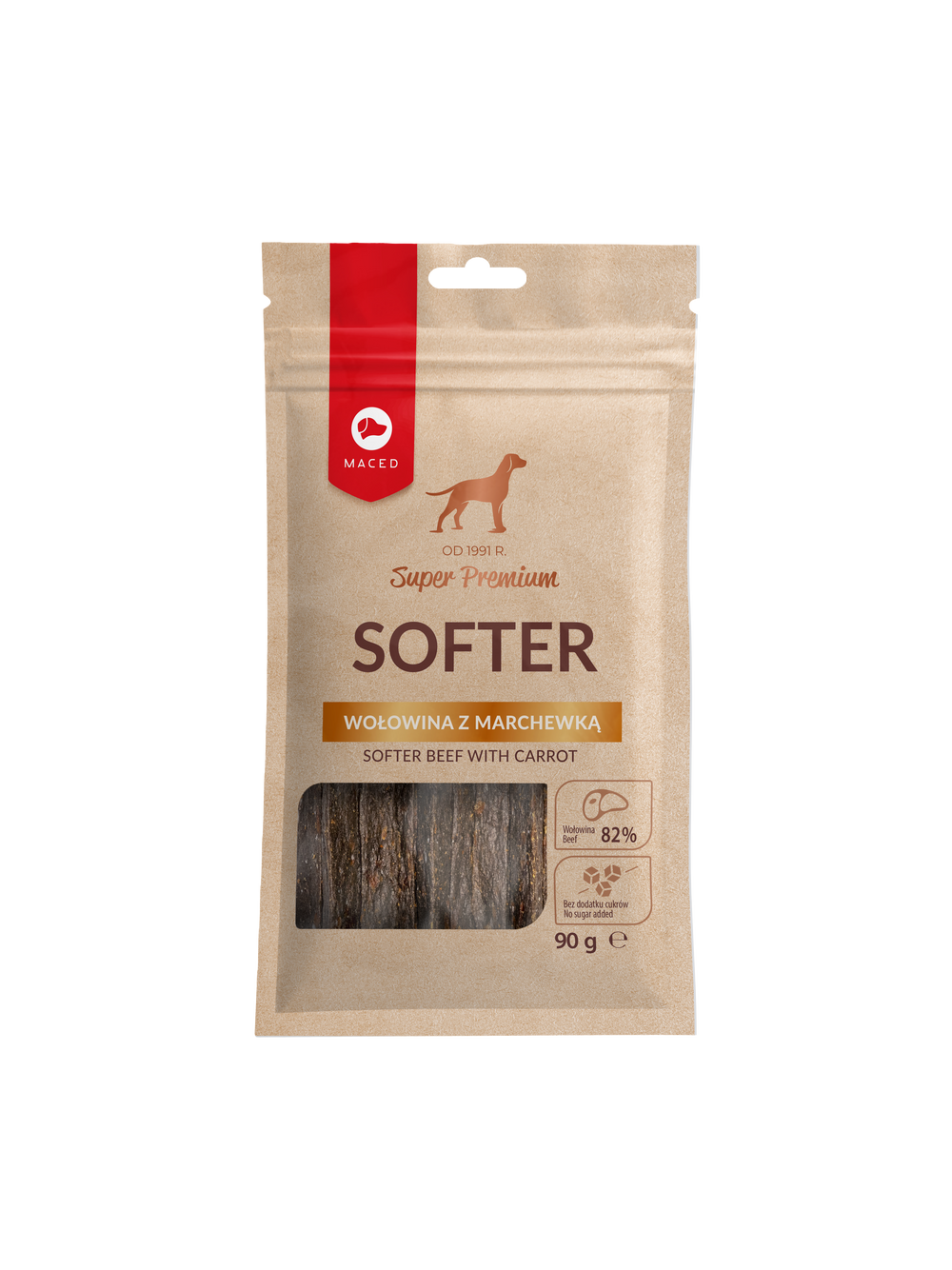 MACED  Softer Wołowina z marchewką 90 g