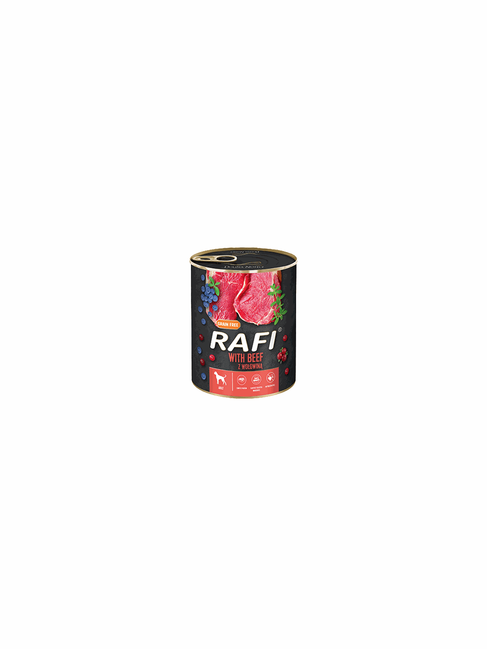DOLINA NOTECI Rafi dla psa mix smaków 30x800g