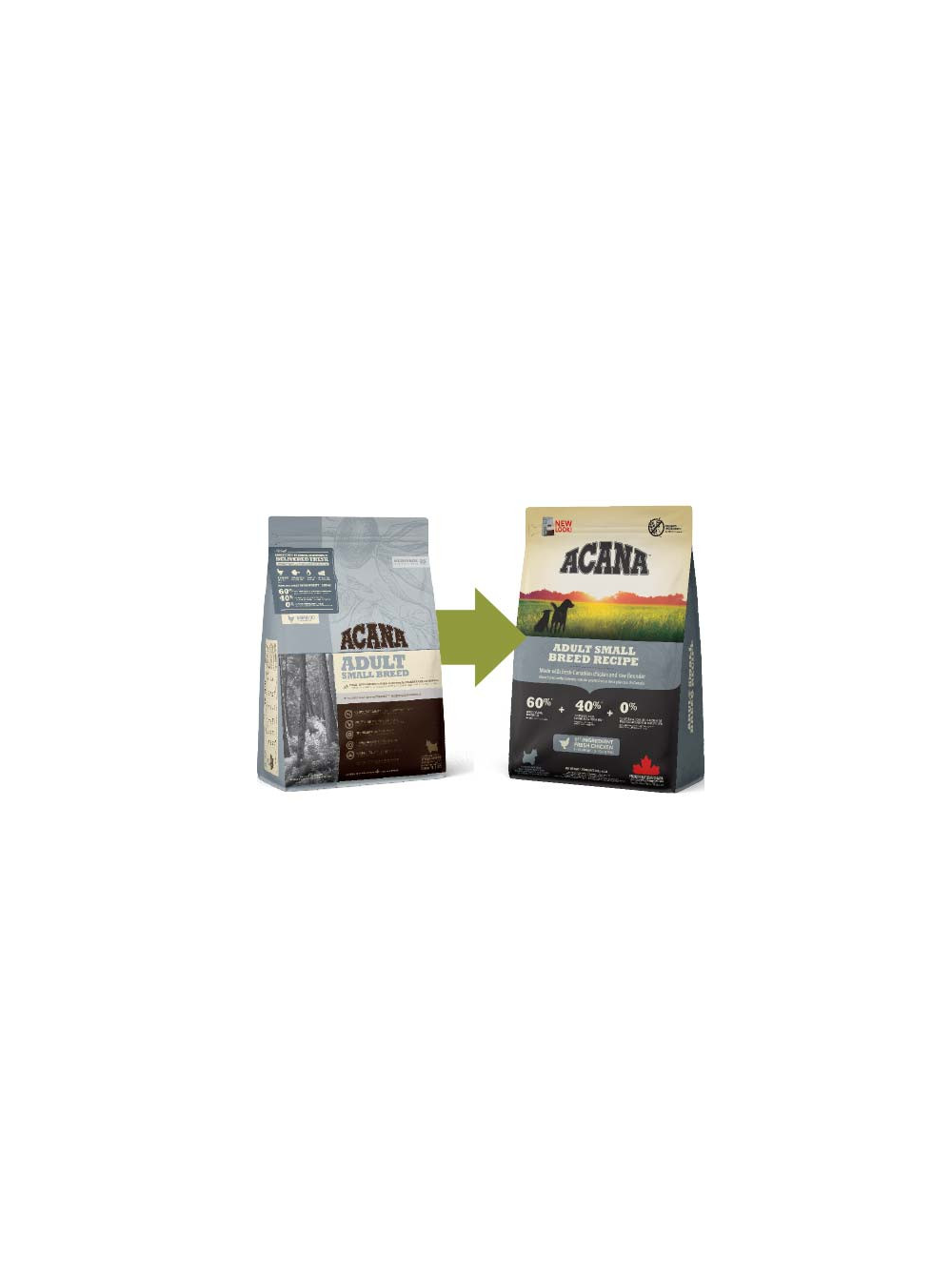 ACANA  Adult Small Breed 2 kg + niespodzianka dla psa GRATIS!
