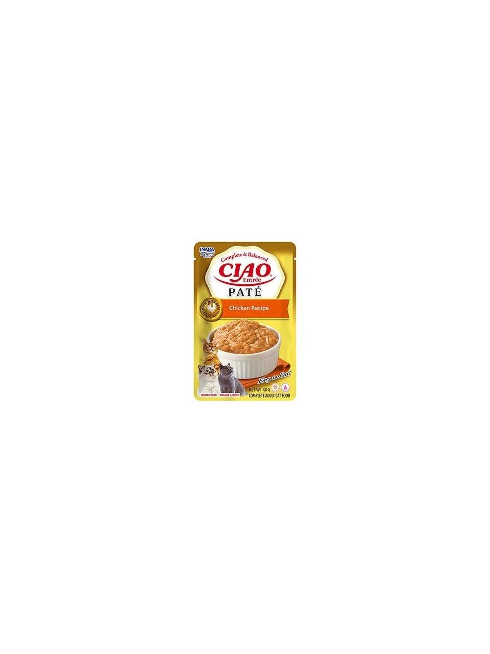 INABA CAT CIAO ENTRÉE PATE CHICKEN- kurczak 40g